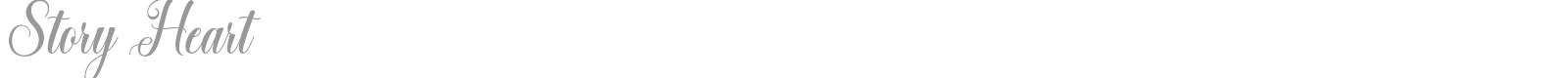 Story Heart font preview